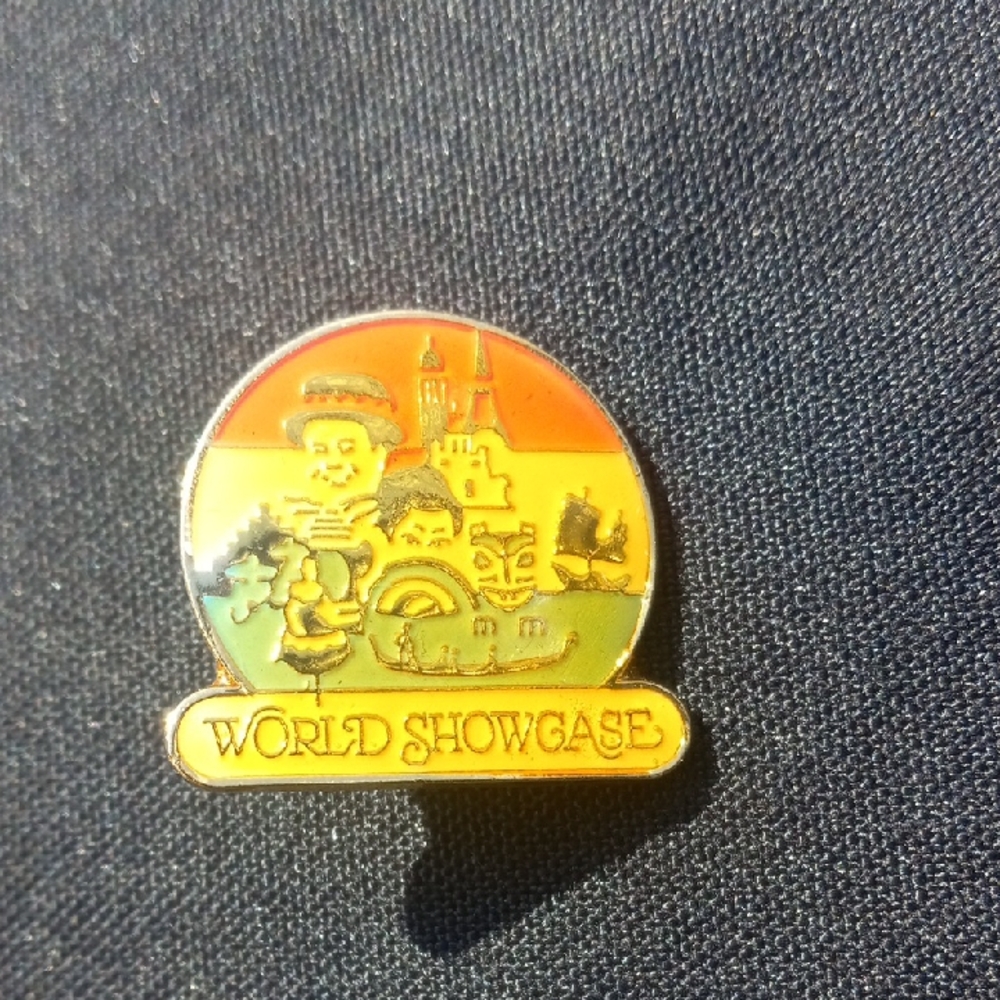World Showcase Kids Pin with Vibrant Accents